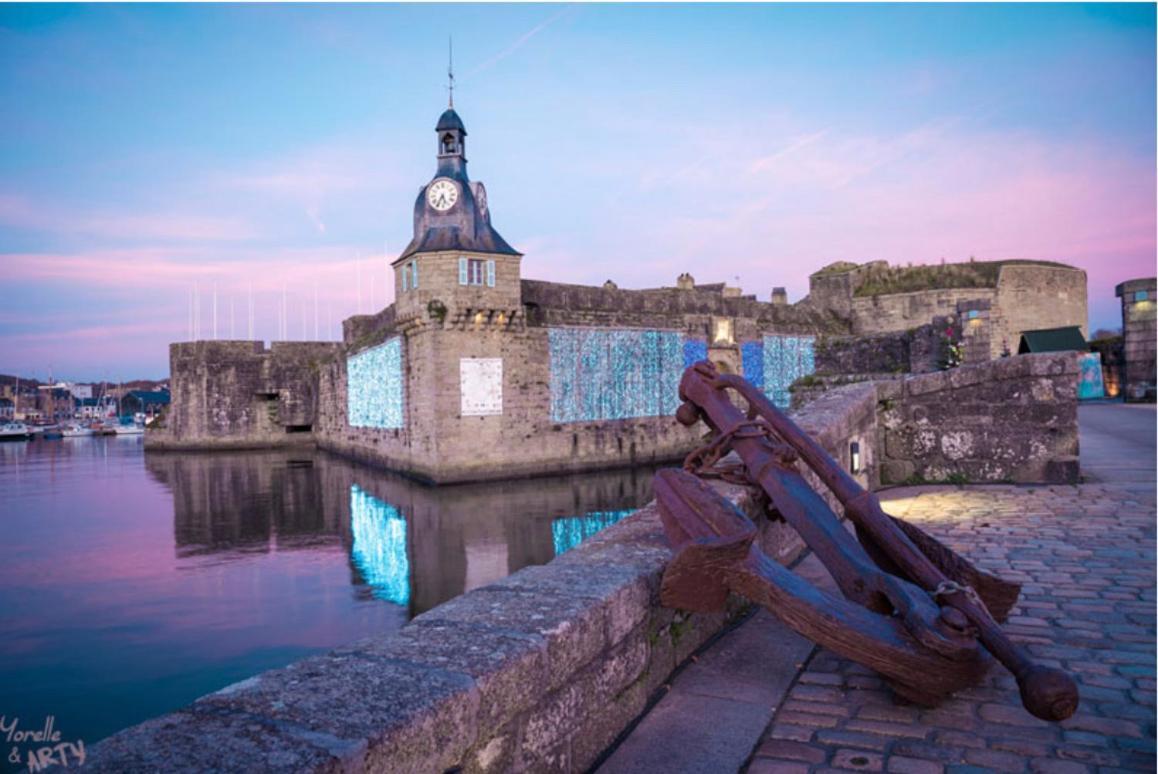 Yvana Au Coeur De La Ville Close Concarneau Exterior foto